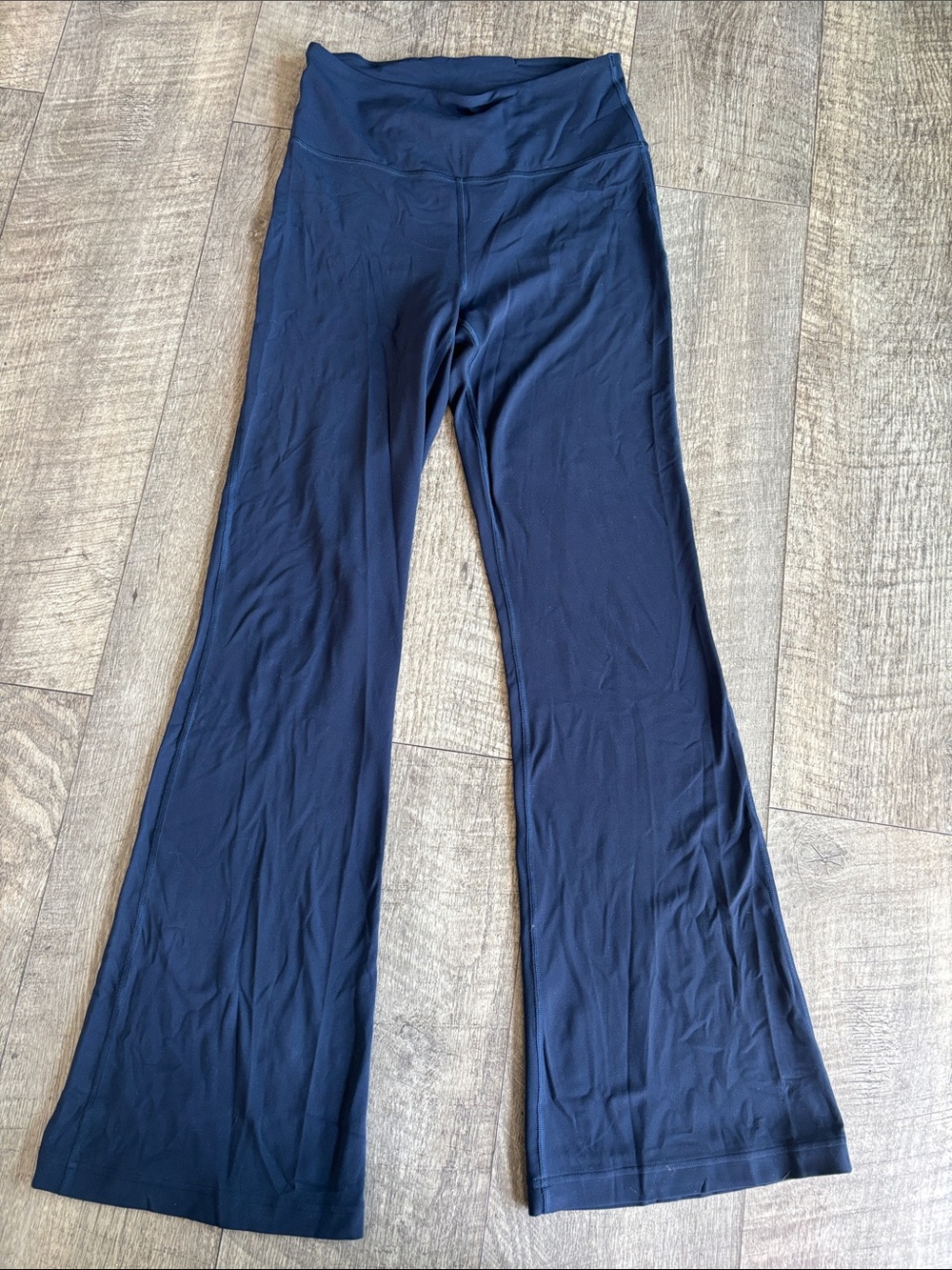 lululemon athletica Navy Flare Leggings